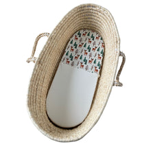 Load image into Gallery viewer, christmas collection bassinet/moses basket sheet