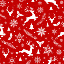 Load image into Gallery viewer, red christmas collection pillowcase
