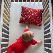 Load image into Gallery viewer, red christmas collection toddler pillowcase
