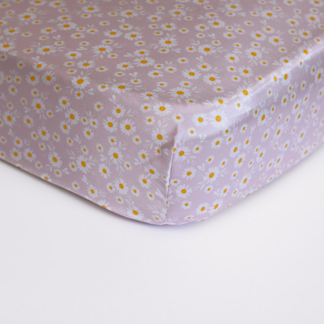 pretty petals cot sheet