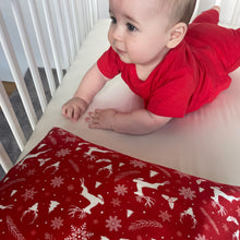 Load image into Gallery viewer, red christmas collection toddler pillowcase
